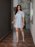 MULMUL BISHTI MOTIFS HAND BLOCK PRINTED DRESS MULMUL BISHTI MOTIFS HAND BLOCK PRINTED DRESS